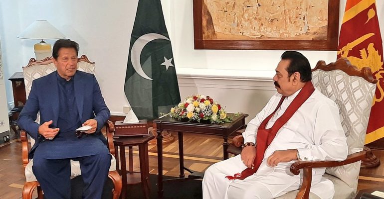Prime Minister Imran Khan’s Meeting with the Prime Minister of Sri Lanka