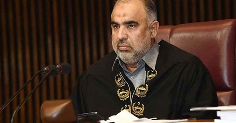 Asad Qaiser rejects opposition’s allegations regarding numbers in the vote of confidence