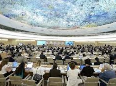 Pakistan has laid before UNHRC the ever worsening human rights record of India