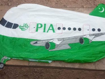 Indian police find balloon in occupied Kashmir with PIA’s marking