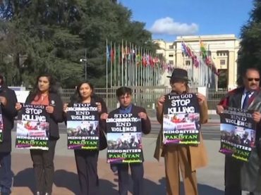 IHR defenders staged a demonstration against hate crimes in India