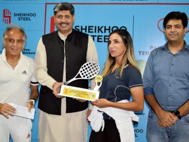 Sheikhoo Steel Pakistan Open Tennis Championship, Aqeel Khan emerges triumphant in Men’s Singles final while MehekKhokhar wins the Ladies Singles title