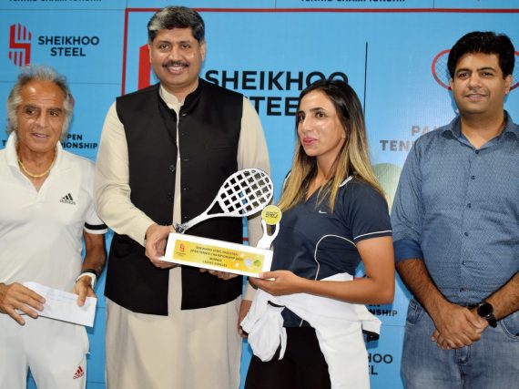 Sheikhoo Steel Pakistan Open Tennis Championship, Aqeel Khan emerges triumphant in Men’s Singles final while MehekKhokhar wins the Ladies Singles title