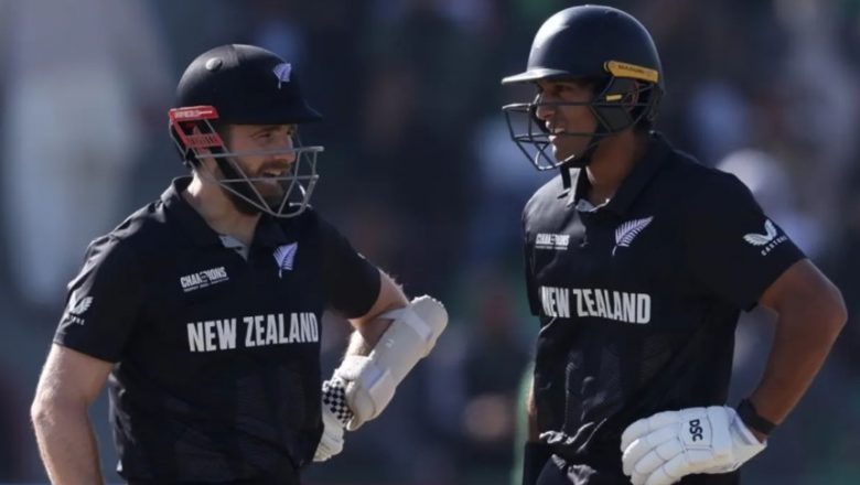 Ravindra and Williamson Centuries Propel New Zealand to Champions Trophy Final Against India
