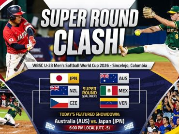 Super Round Schedule Confirmed for the WBSC U-23 Men’s Softball World Cup in Sincelejo