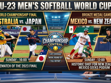 Australia and Japan Set for U-23 Softball World Championship Final; Mexico, New Zealand to Battle for Bronze