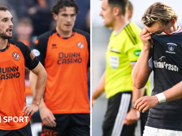 Montrose stun Dundee Utd as Ayr shock Falkirk in League Cup groups