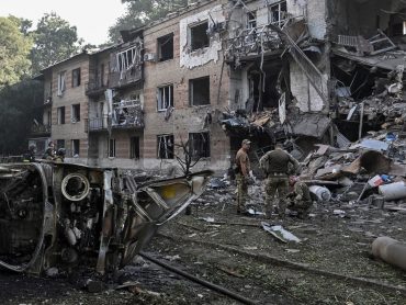 Two killed in Russian missile fire on Kyiv after Ukraine-EU drone deal
