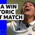 India complete historic Test victory