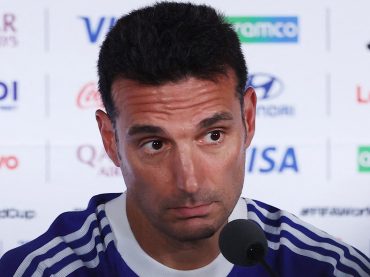 Argentina happy to be in World Cup semifinal, coach Scaloni says