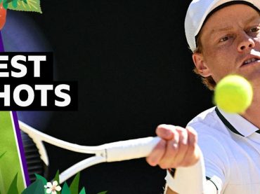 Sinner's best shots as world number one retains Wimbledon title