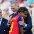 King of Spain celebrates World Cup winners in Madrid