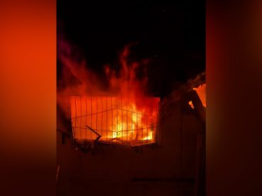 Five Palestinians killed in fire after Israeli attack in Gaza