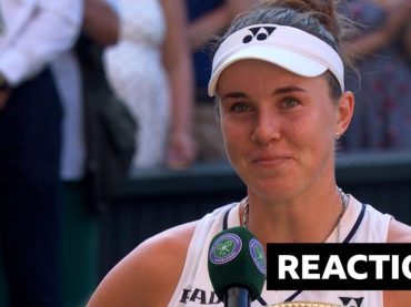 Tearful Noskova dedicates Wimbledon title to late mother