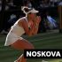 Noskova recovers from five missed championship points to beat Muchova