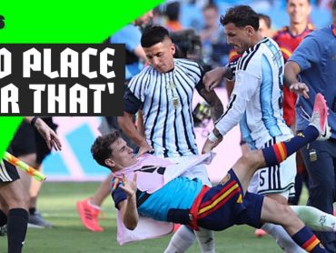 'The reaction is terrible' – World Cup final turns ugly at full-time