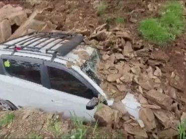 Evacuations as landslide threatens Indian village, construction firm blamed